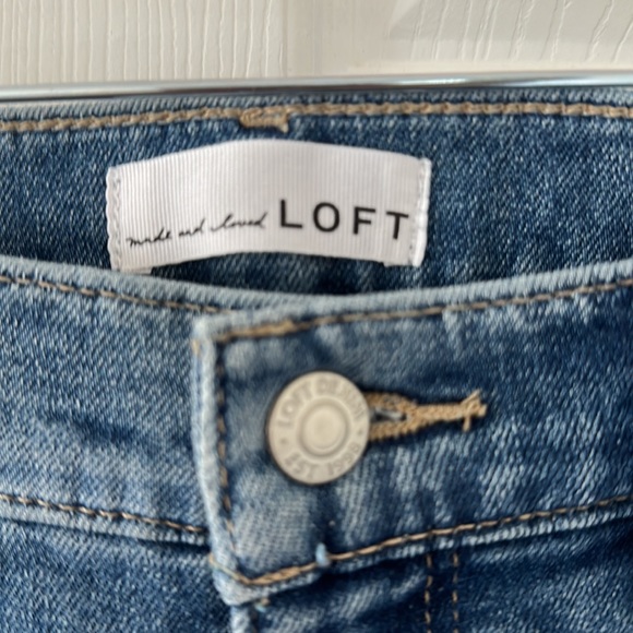 LOFT Slim Flare Jeans - Picture 2 of 6